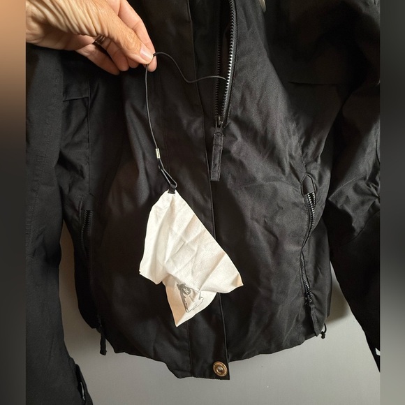 Rossignol Expert 10,000 Women's Hooded Ski Parka Sz M 19" PTP Goggle Bag & Clip - Picture 9 of 15